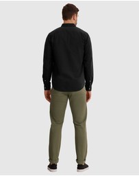 Country Road - Regular Fit Washed Oxford Shirt