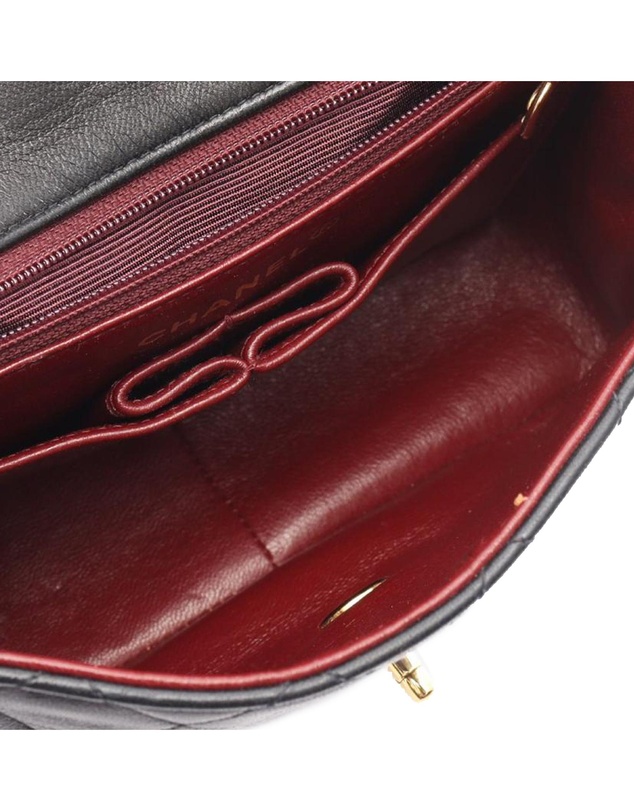 Pre-Loved by Azura Reborn - Pre-Loved Mini Square Classic Lambskin Single Flap