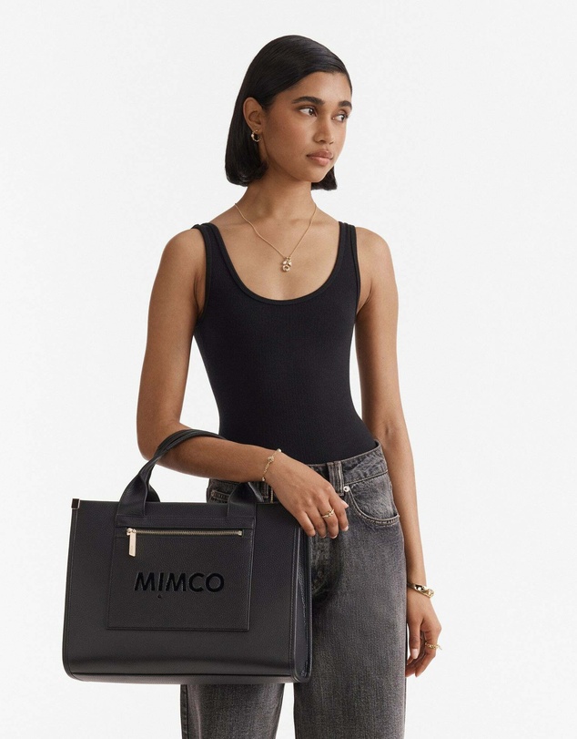 MIMCO - Patch Leather Tote Bag
