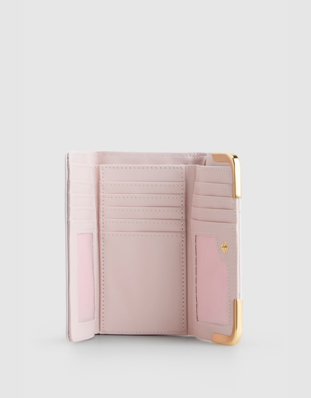 Laura Jones - Embroidered Trifold Wallet