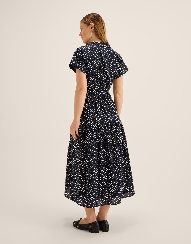 Review - Ditzy Dot Shirtdress
