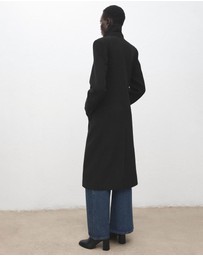 M.N.G - Double-Breasted Wool Coat