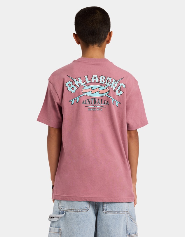Billabong - Boys 8 to 16 Heritage Arch T-Shirt