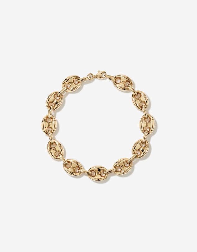 Michael Hill - Puff Anchor Bracelet in 18kt Gold Vermeil