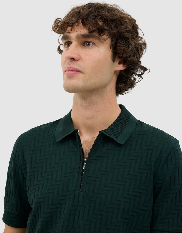 Politix - Lee Zip-up Polo