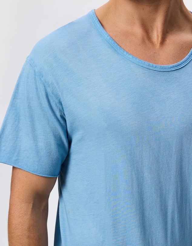 Surrounded By Ghosts - The Coltan Cotton Asymmetrical Tail T-Shirt