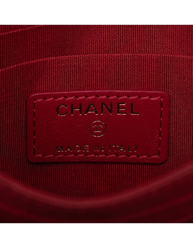 Pre-Loved by Azura Reborn - Pre-Loved chanel Quilted Leather Wallet-on-Chain with Chain Strap