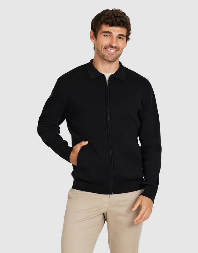Tarocash - Atlas Zip Through Knit