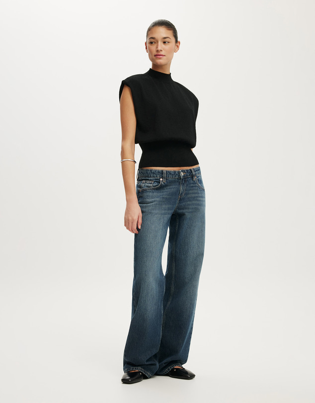 Cotton On - Hazy Mock Neck Knit