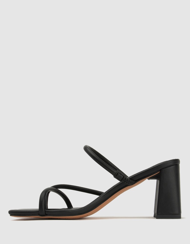 Betts - Lola Square Toe Strappy Mules