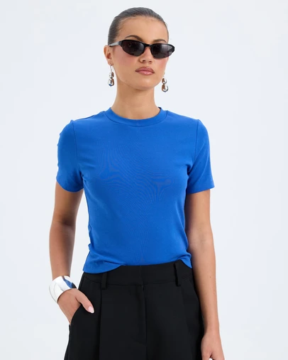 Calli - Jessie Crew Neck Baby Tee