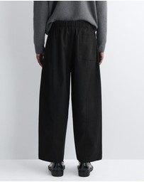 COS - Cotton Cropped Relaxed-Fit Barrel Leg Trousers