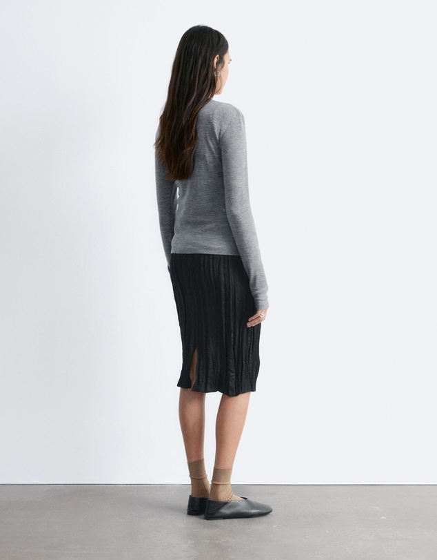 & Other Stories - Half-Placket Wool Top