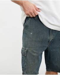 Vintage by The Real Deal - Pre Loved - Vintage Wrangler Denim Cargo Shorts