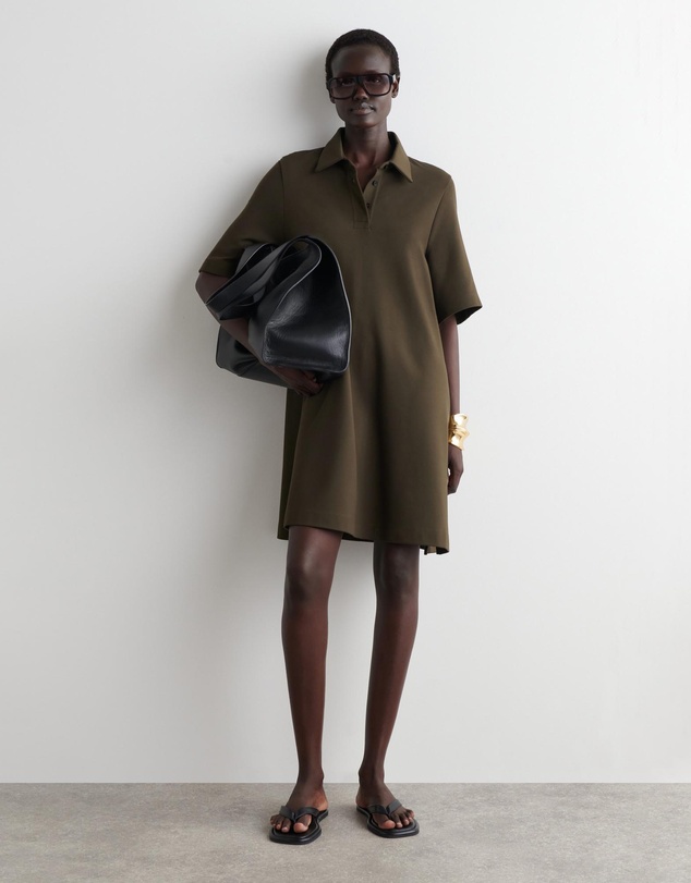 COS - Jersey Polo Mini Dress