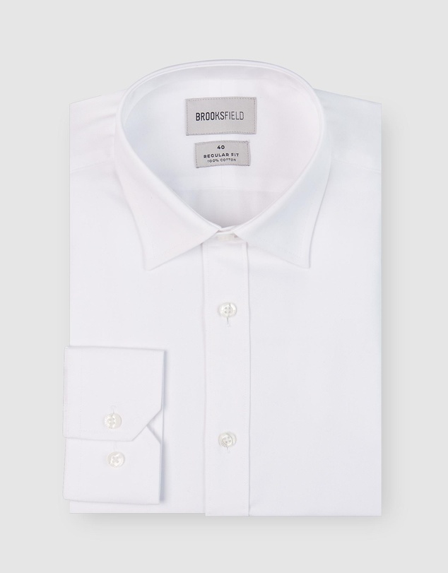 Brooksfield - Staple Textured Business Shirt