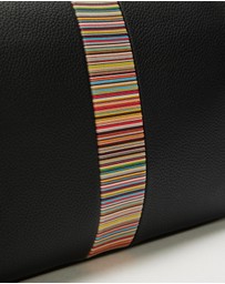 Paul Smith - Signature Stripe Trim Wash Bag