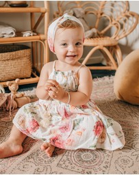 WITH LOVE FOR KIDS - Cotton Muslin Dress - Babies - Kids