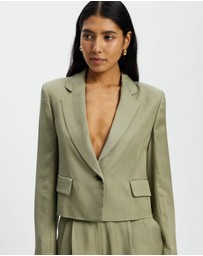 Emme - SALVIA CROPPED BLAZER