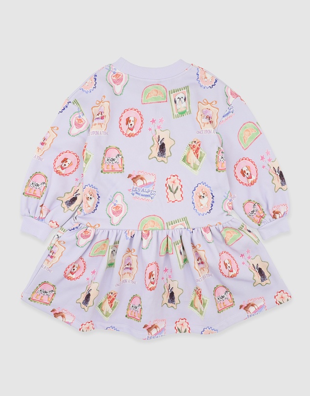 Fox & Finch - Winter Vacay Sweatshirt Dress 3-7 Yrs