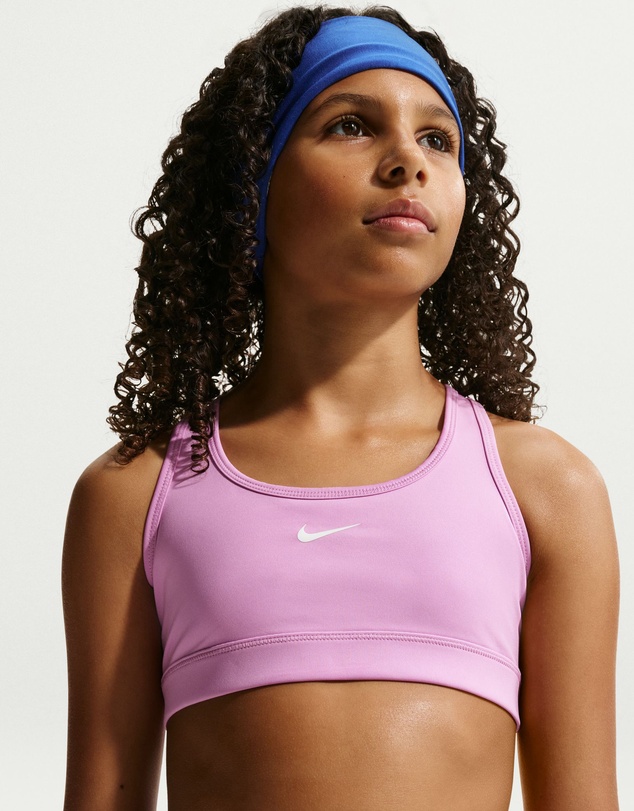 Nike - Dri-FIT Swoosh Sports Bra - Teens