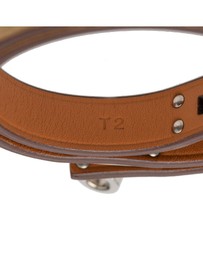 Pre-Loved by Azura Reborn - Pre-Loved Chevre Mysore Mini Kelly Double Tour Bracelet T2