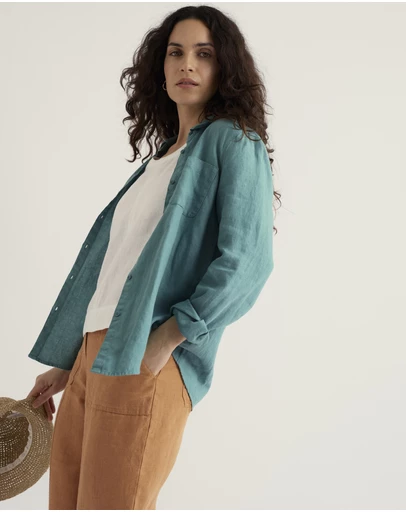 Seasalt - Hazel Branch Linen Shirt