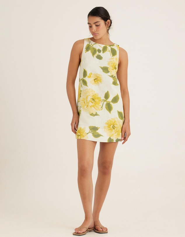 Peony - Shift Mini Dress