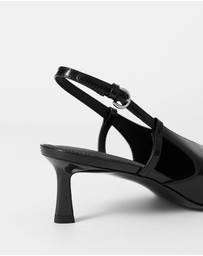 & Other Stories - Classic Leather Slingback Pumps