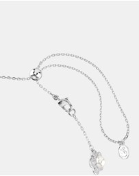Swarovski - Ariana Grande X Swarovski Choker, Crystal Pearl, Round Cut, White, Rhodium Plated