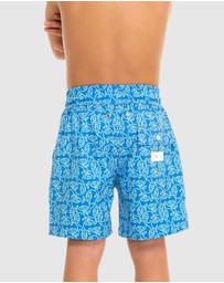 Tolu Australia - Boys Swim Shorts With Fishes