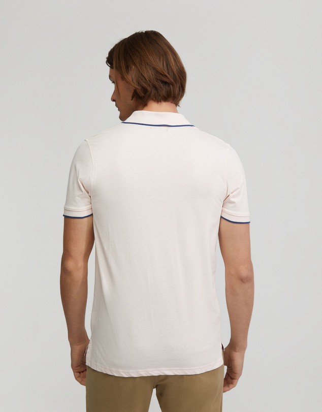 Oxford - Henry Cotton Jersey Tipping Polo