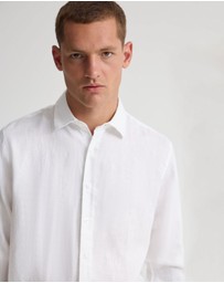 Oxford - Cooper Ls Organic Linen Shirt
