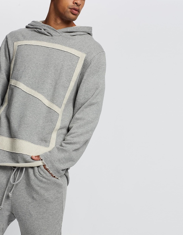 Surrounded By Ghosts - The Aragonite Logo French Terry Tail Hoodie