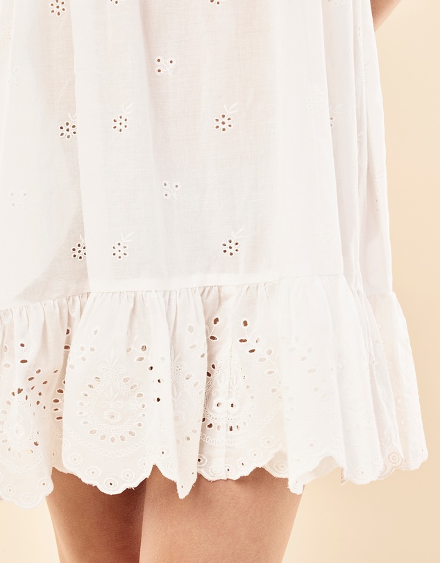Papinelle - Isabella Strappy Frill Hem Nightie