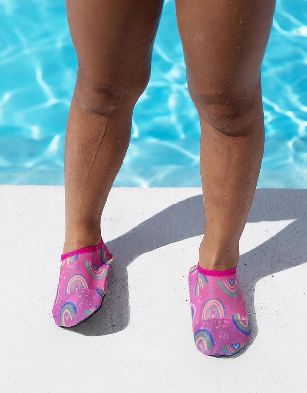 Zoggs - Rainbow Magenta Antislip Socks - Babies