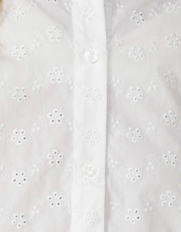 Lorna Jane - Cherish Broderie Short Sleeve Shirt