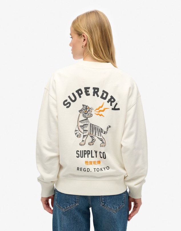 Superdry - Workwear Graphic Loose Crew
