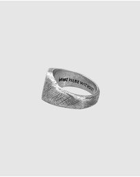 Haze & Glory - ICONIC EXCLUSIVE - Ring Signet The Thunder in 925 Sterling Silver