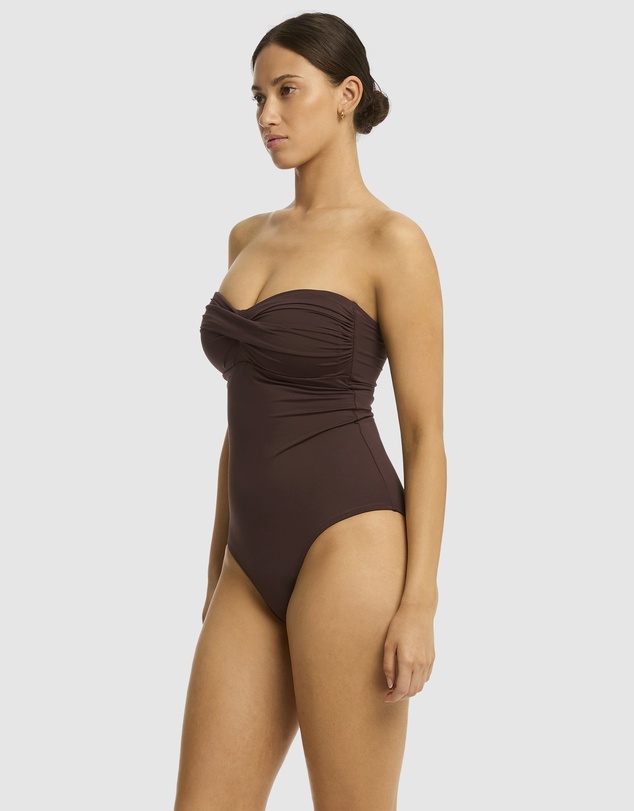 Sea Level Australia - Essentials Edit Twist Bandeau One Piece
