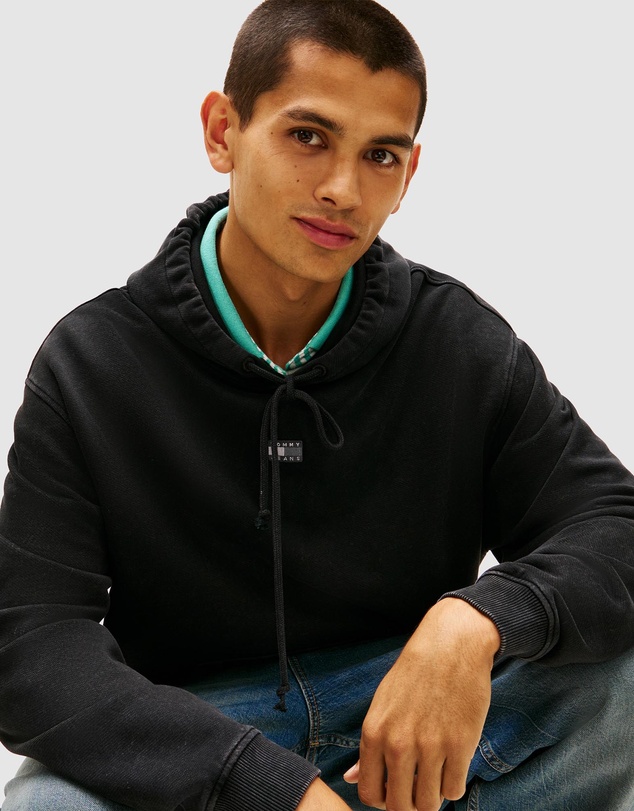 Tommy Jeans - Relaxed Overdyed Flag Hood