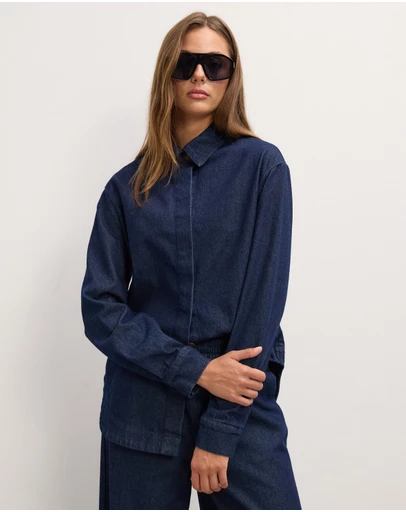 The Fated - Twila Chambray Shirt