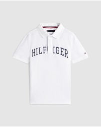 Tommy Hilfiger - Boys Regular Fit Textured Polo Shirt - Kids