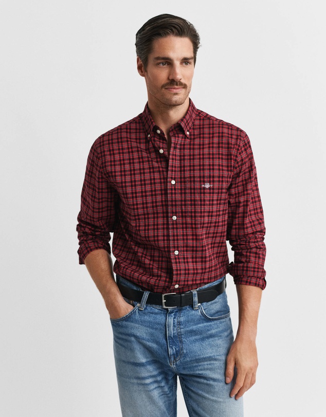 Gant - Regular Fit Classic Checked Poplin Shirt