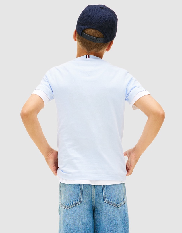 Tommy Hilfiger - Boys Essential Organic Cotton T-Shirt - Teens