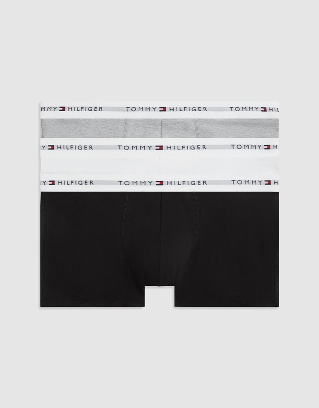 Tommy Hilfiger - 3-Pack Signature Waistband Low Rise Trunks
