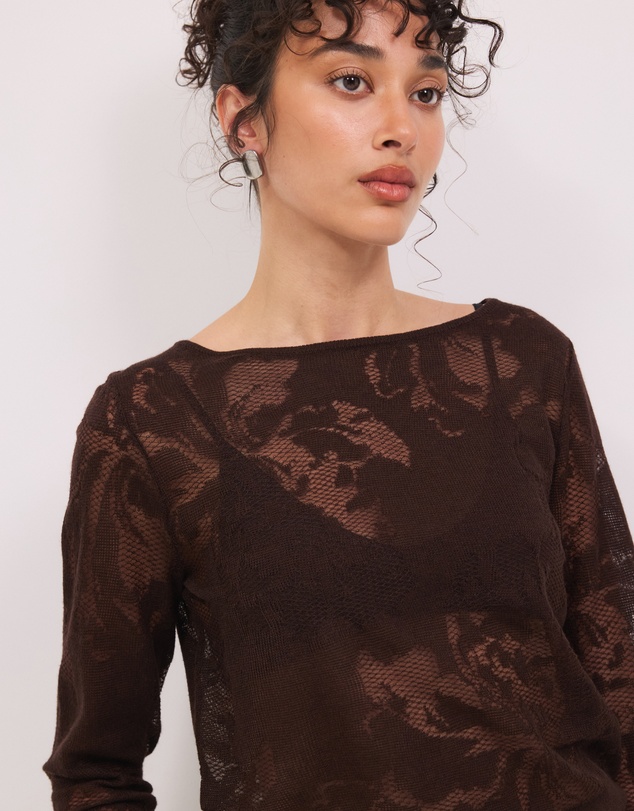 Calli - Jasmina Floral LS Knit Top
