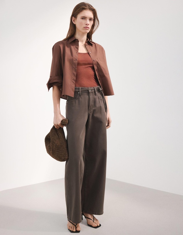 M.N.G - Wide-Leg Jeans With Drawstring