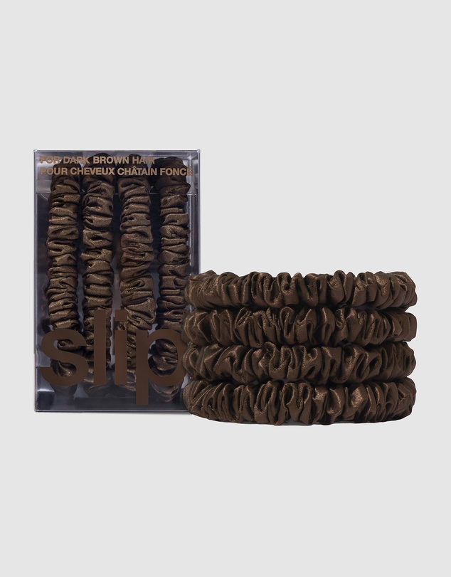 Slip - slip pure silk back to basics skinny scrunchies