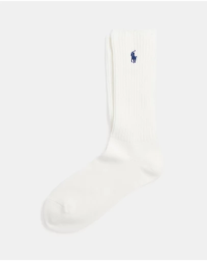 Polo Ralph Lauren - Cotton-Blend Crew Socks